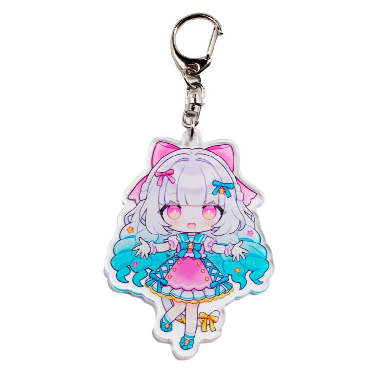 オリジナルのアクリルキーホルダー